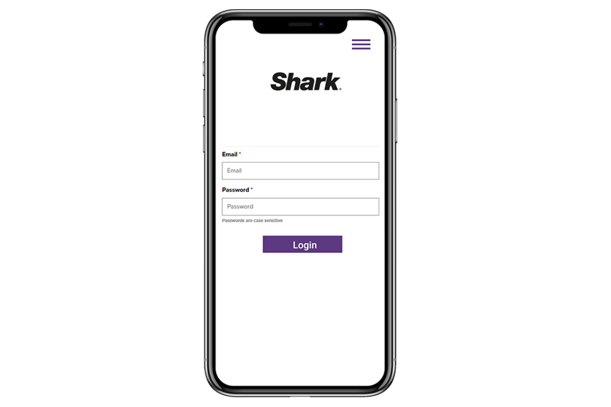 Shark Vacuum Login using the Shark Clean App