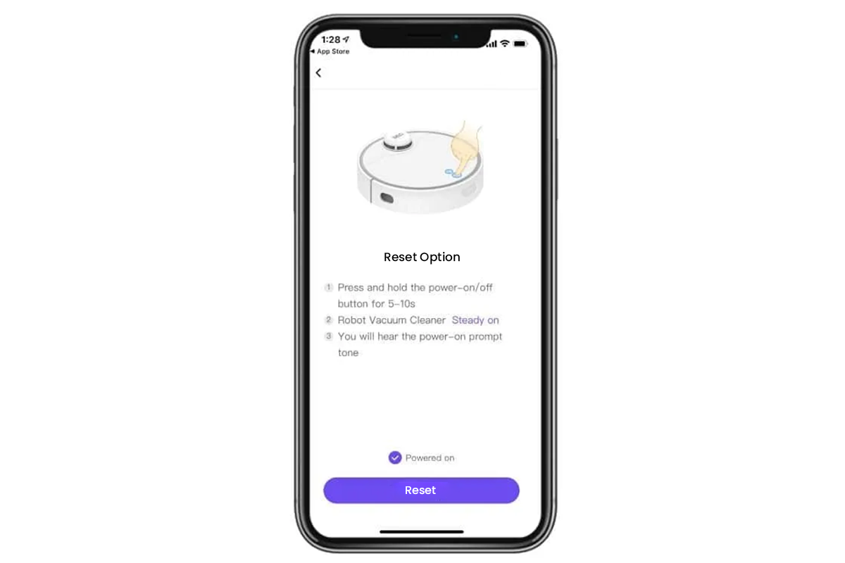 ILIFE Robot Vacuum Reset Using the App