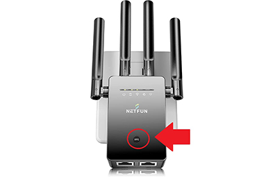 Netfun WiFi Extender Setup Through WPS Button