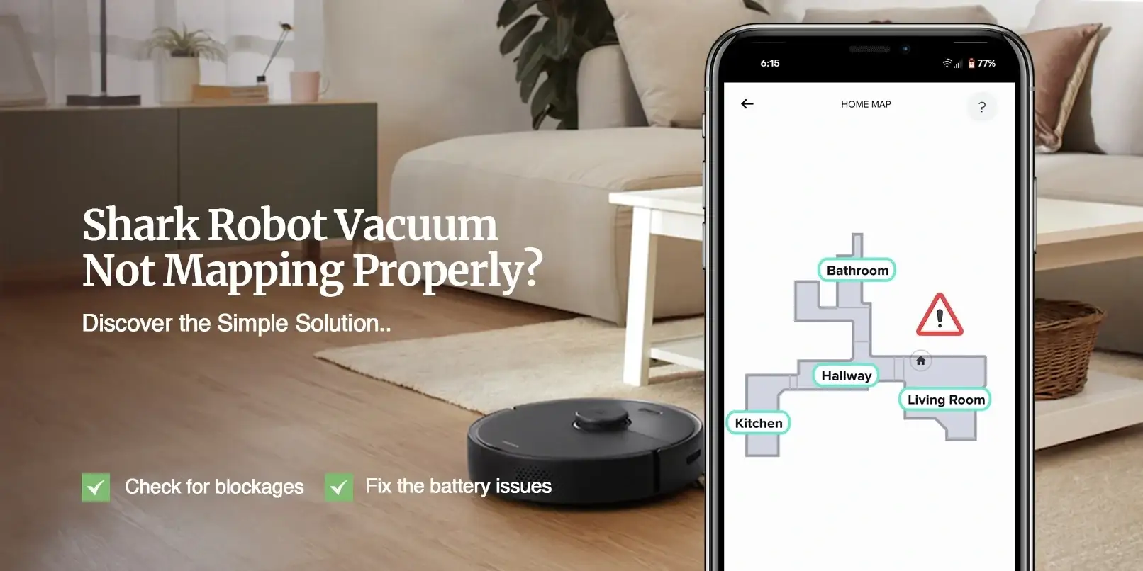 Shark Robot Vacuum Mapping Not Working. Fix it Here